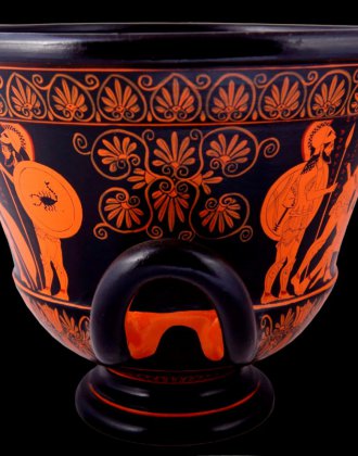 CLASSICAL KRATER WITH THE DEATH OF SARPEDON 4